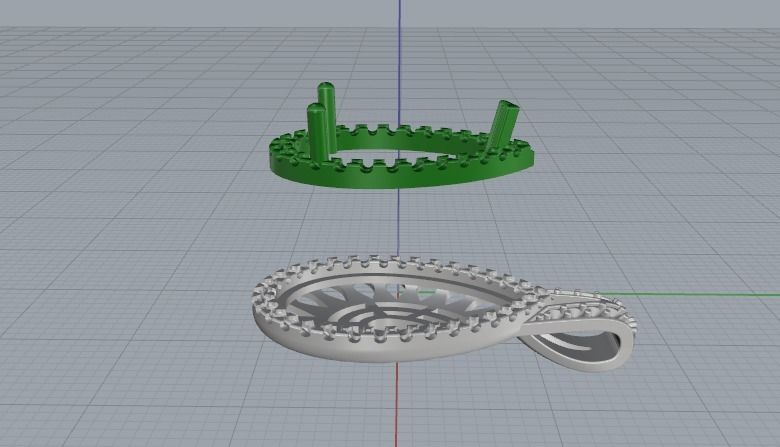 Pendant 817 3D print model_5