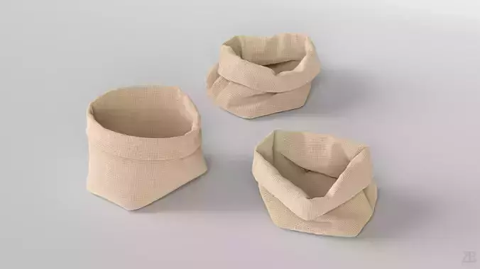 Burlap Cloth Sack Kitchen Bag