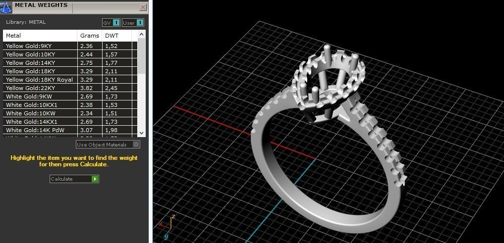 Ring 852 3D print model_2