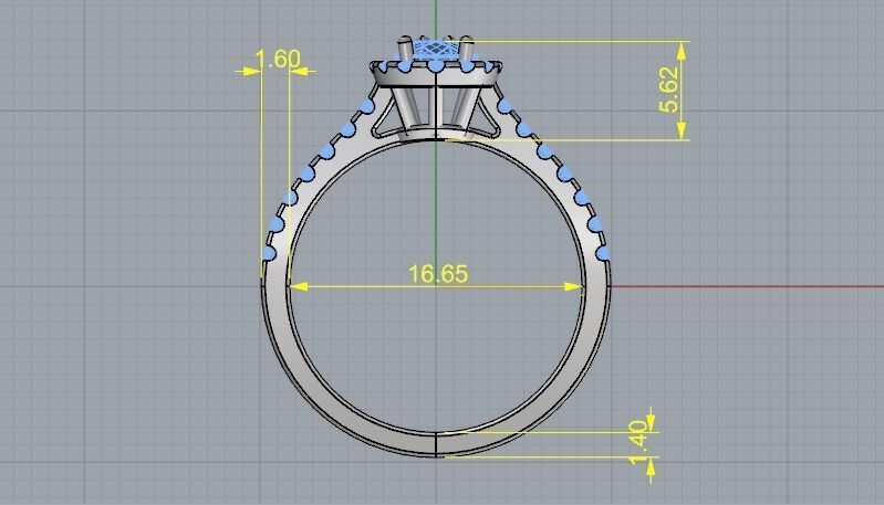Ring 852 3D print model_4