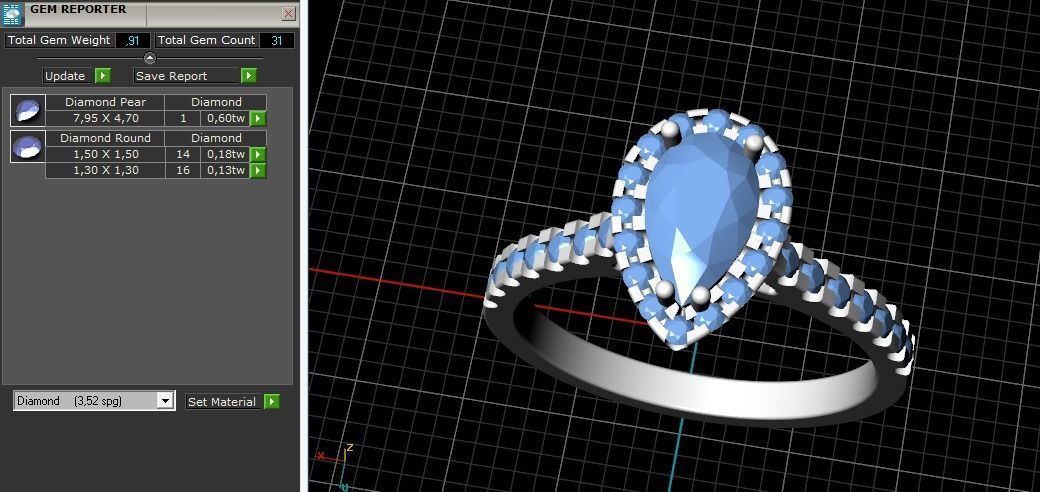 Ring 852 3D print model_3