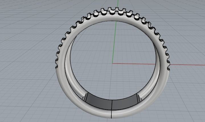 Ring 851 3D print model_8