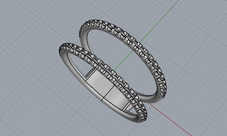 Ring 851 3D print model_7