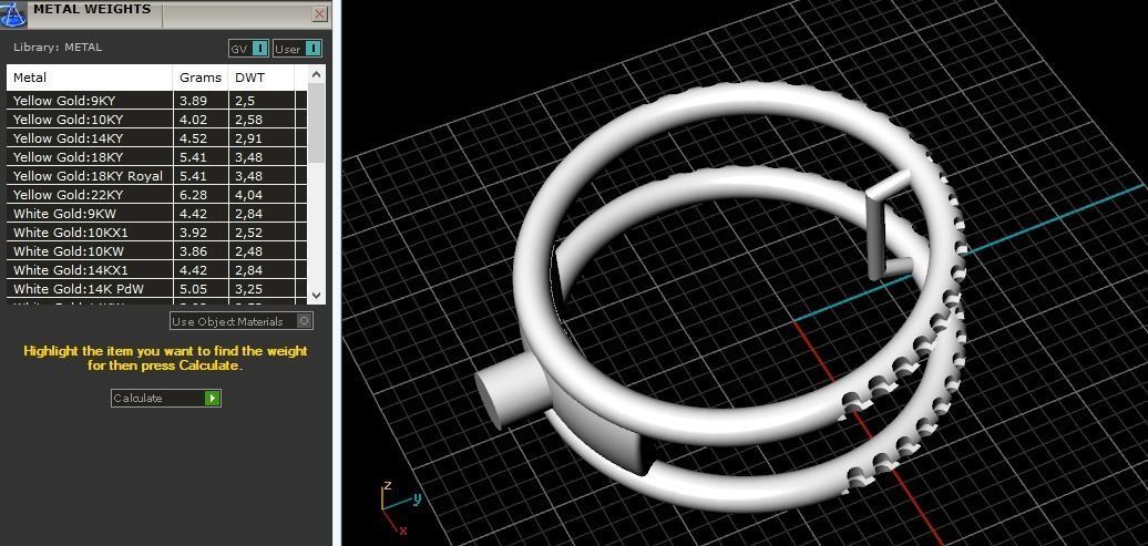 Ring 851 3D print model_2