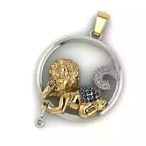 Pendant 846 3D print model