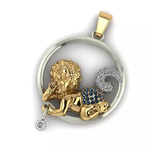 Pendant 846 3D print model_0