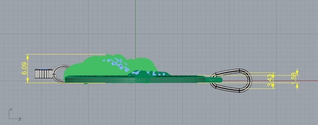 Pendant 846 3D print model_6