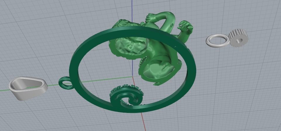 Pendant 846 3D print model_10