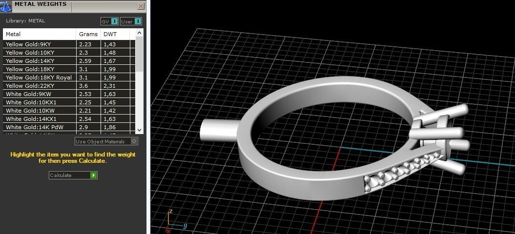 Ring 845 3D print model_8