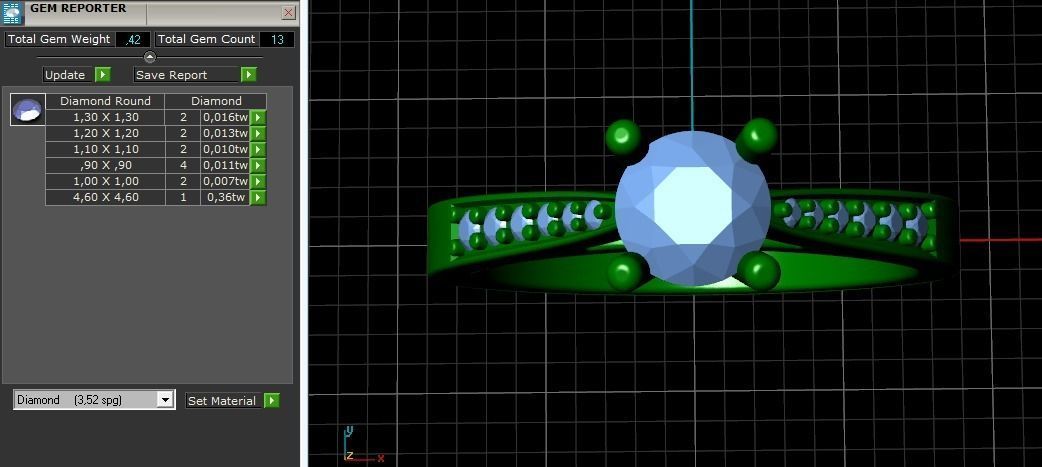 Ring 845 3D print model_9