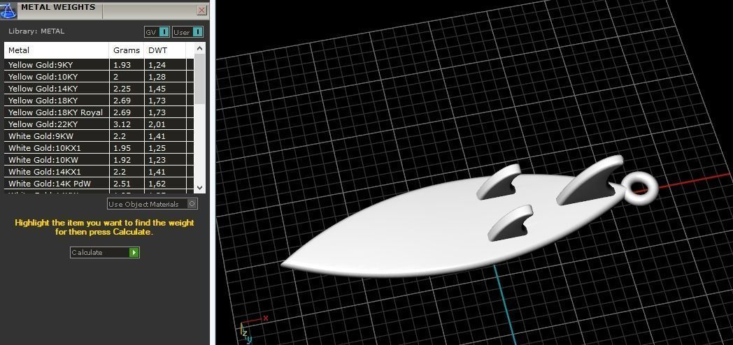 Pendant 839 3D print model_4