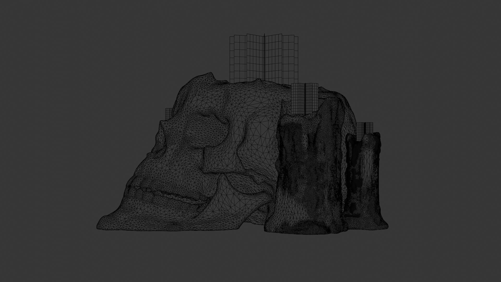 Skull candle 3D model_17