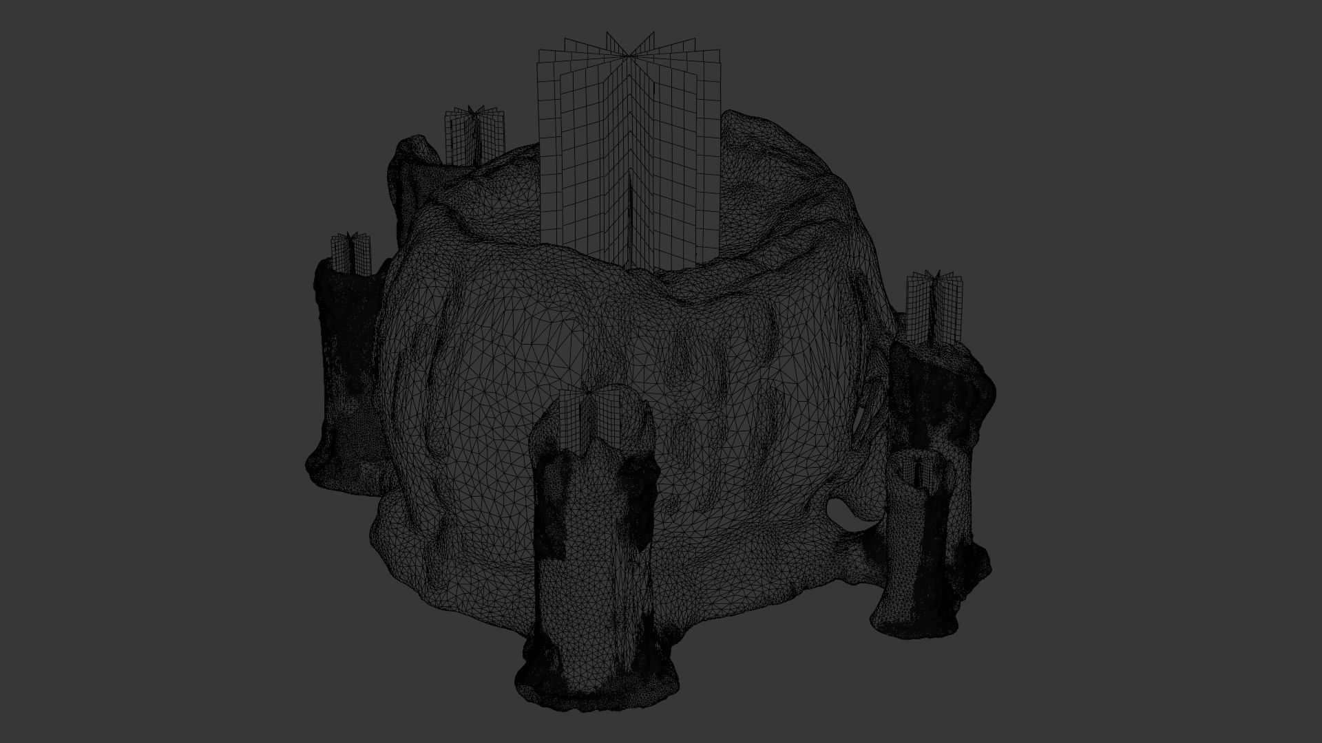 Skull candle 3D model_18