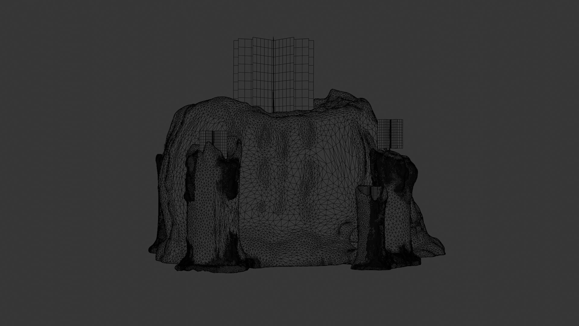 Skull candle 3D model_19