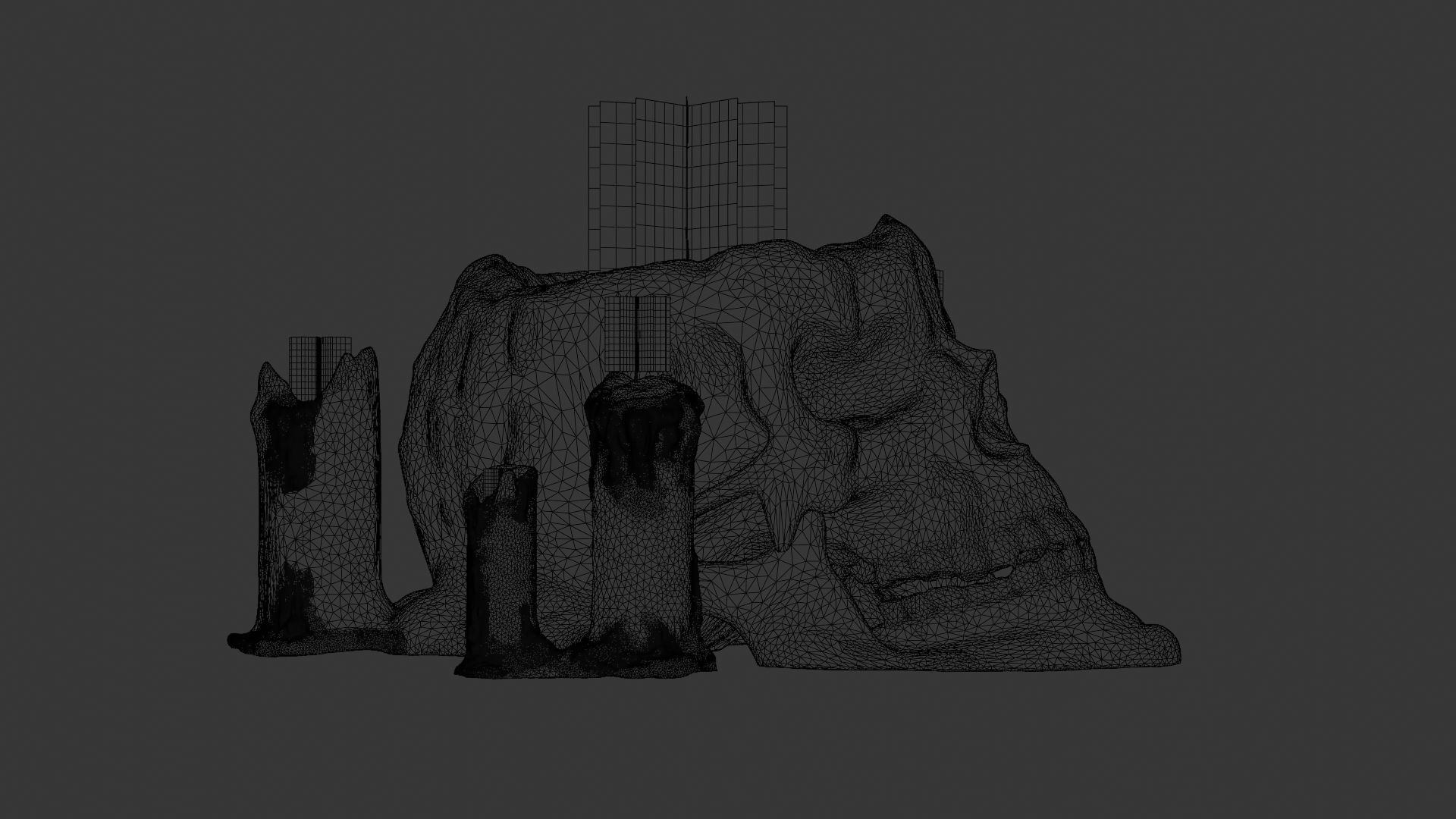 Skull candle 3D model_21