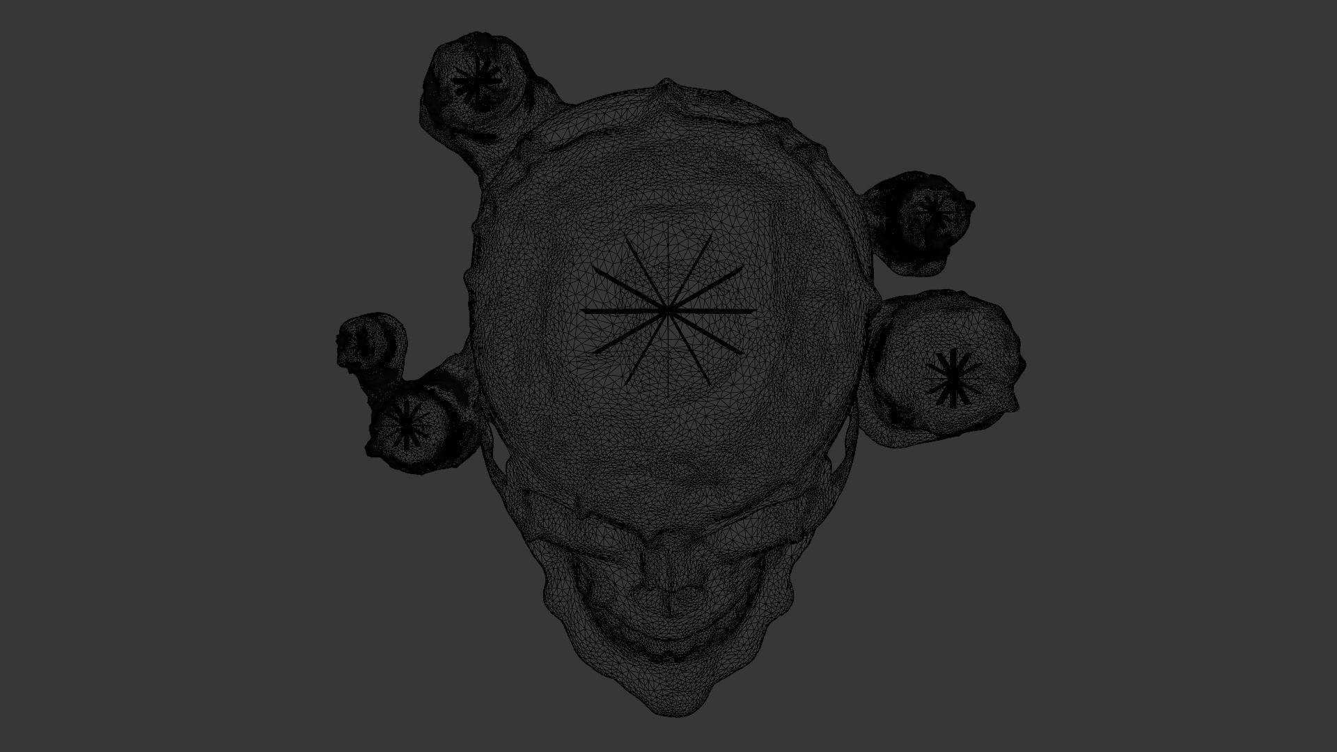 Skull candle 3D model_24