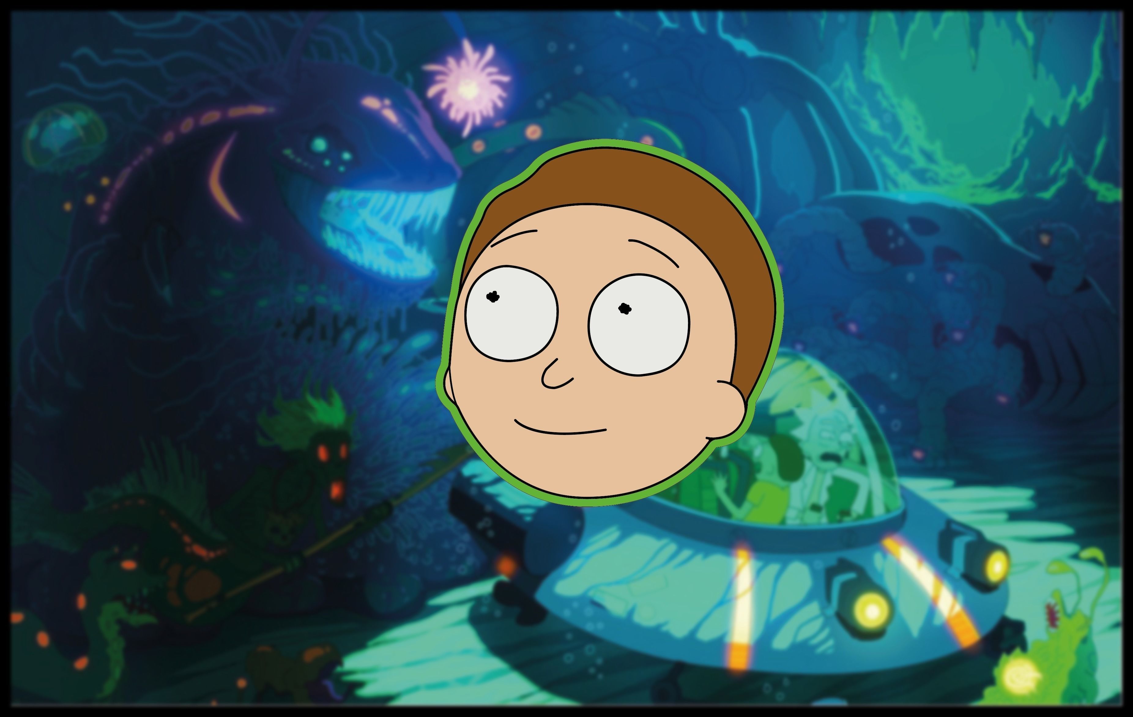 Morty  cookie cutter 3D print model_0