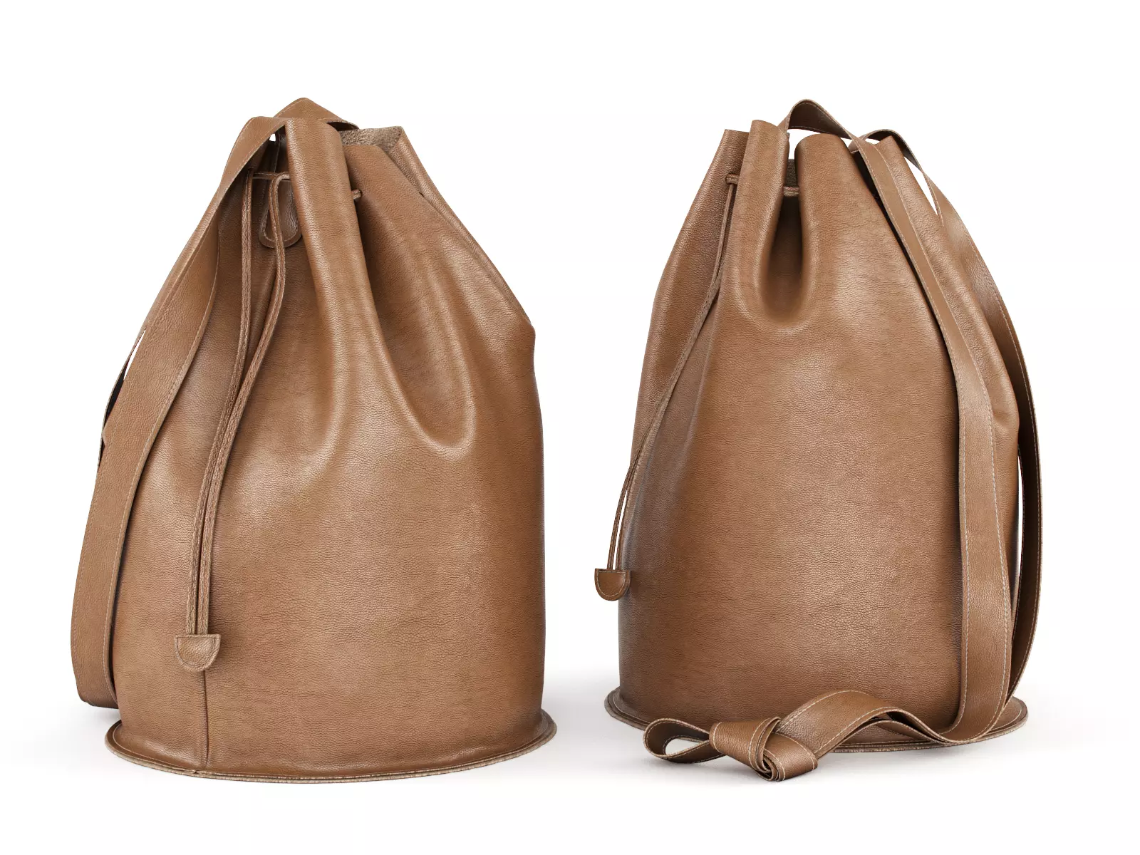 Baggu Bucket Bag 3D model_0