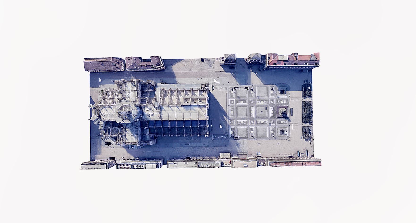 Milan Cathedral Low-poly 3D model_7