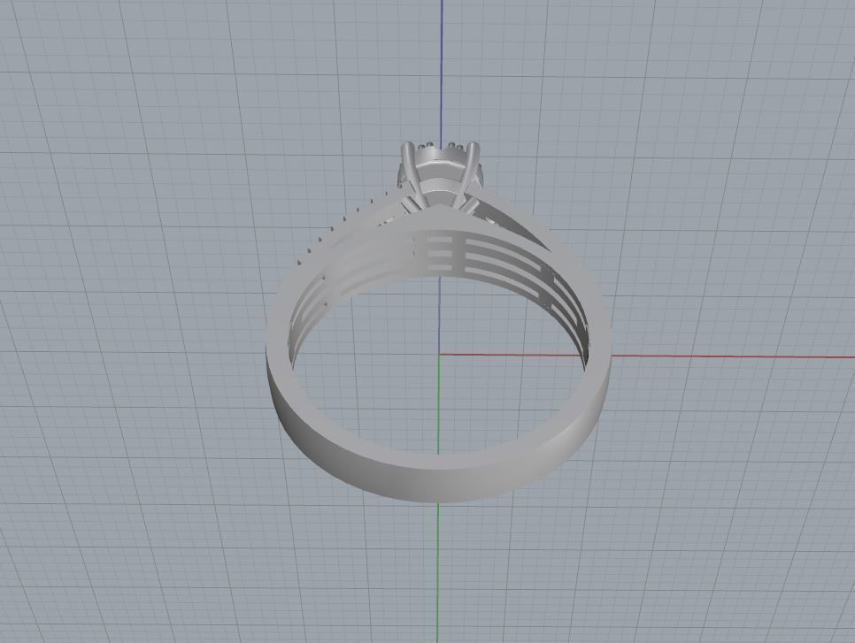 Ring and Earrings 164 3D print model_9