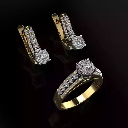 Ring and Earrings 164