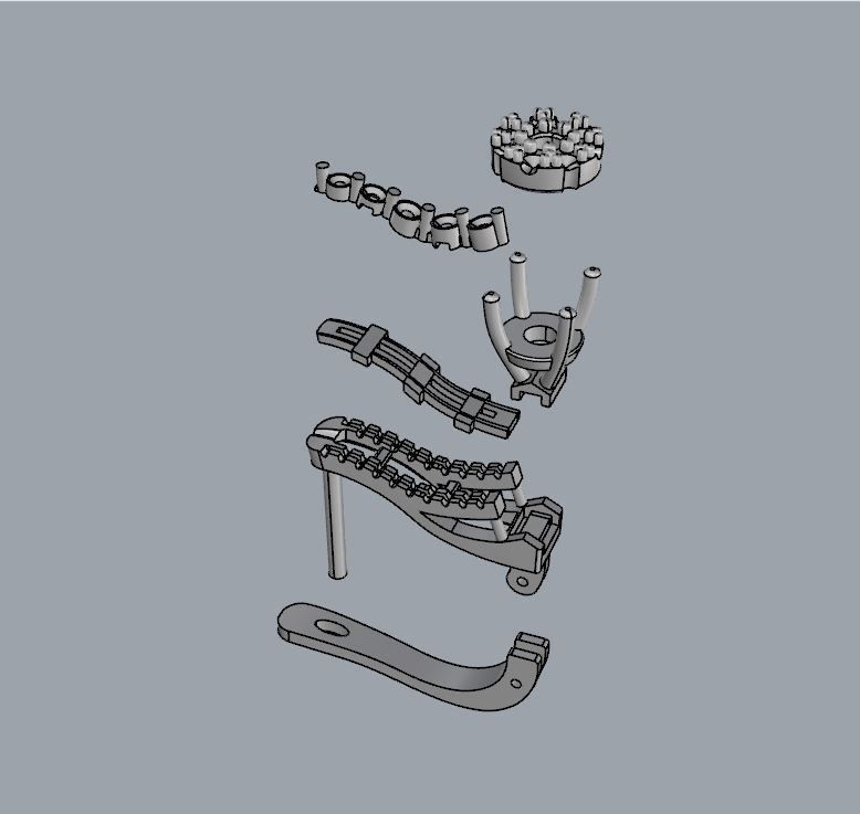 Ring and Earrings 164 3D print model_11