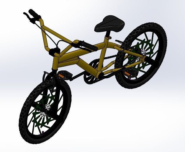 BMX Bike 3D model_33