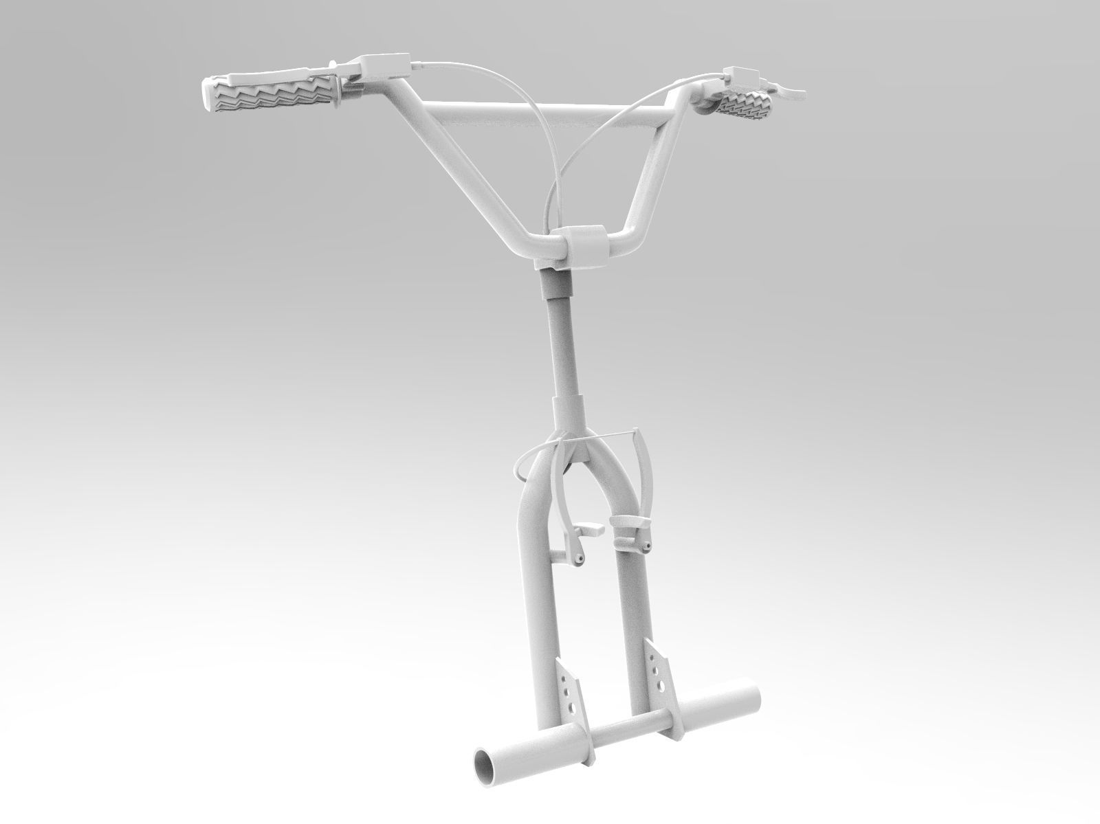 BMX Bike 3D model_23