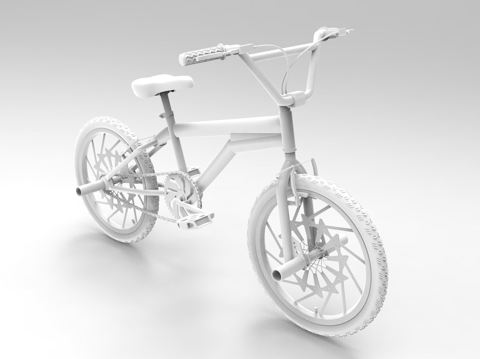BMX Bike 3D model_1