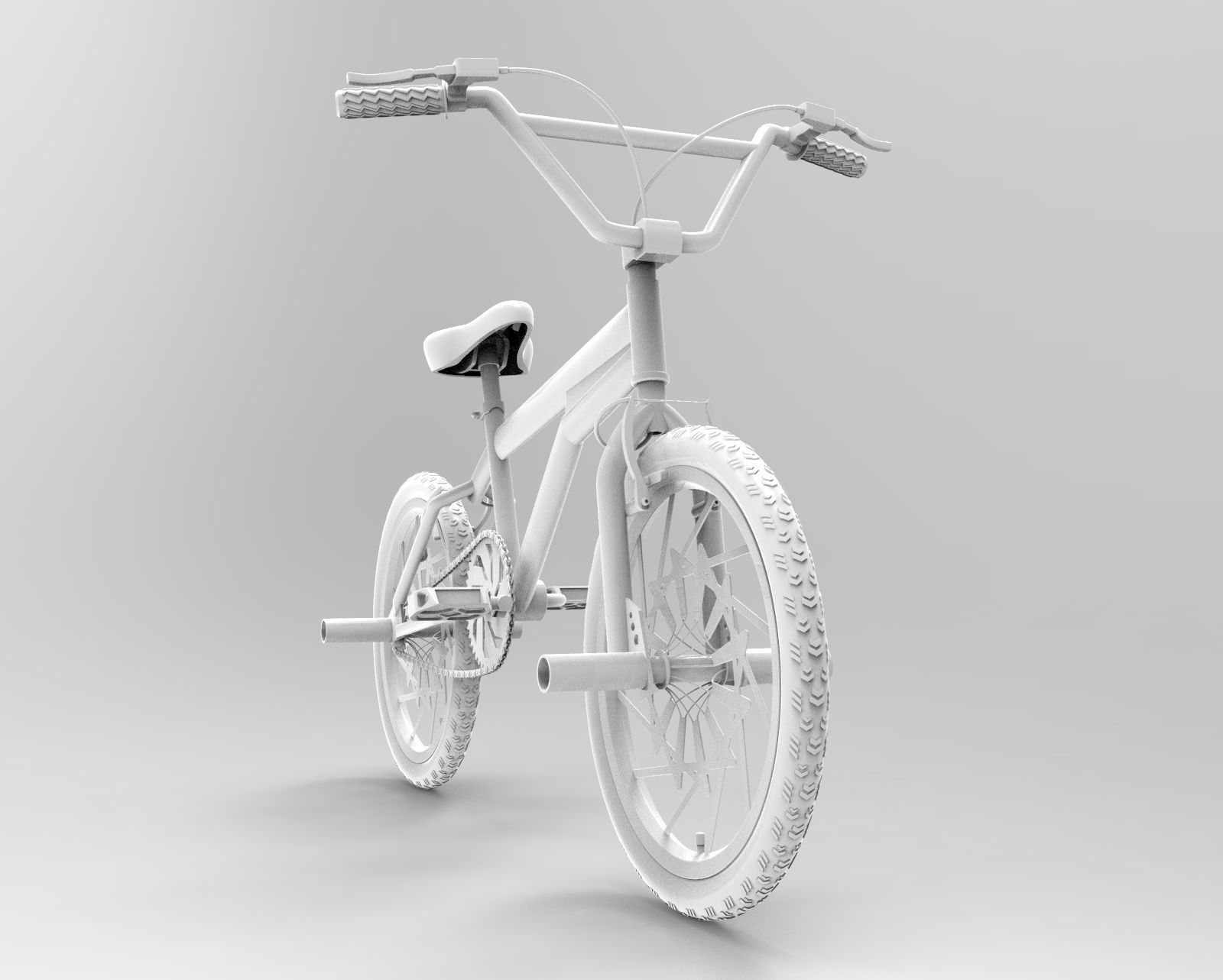 BMX Bike 3D model_9