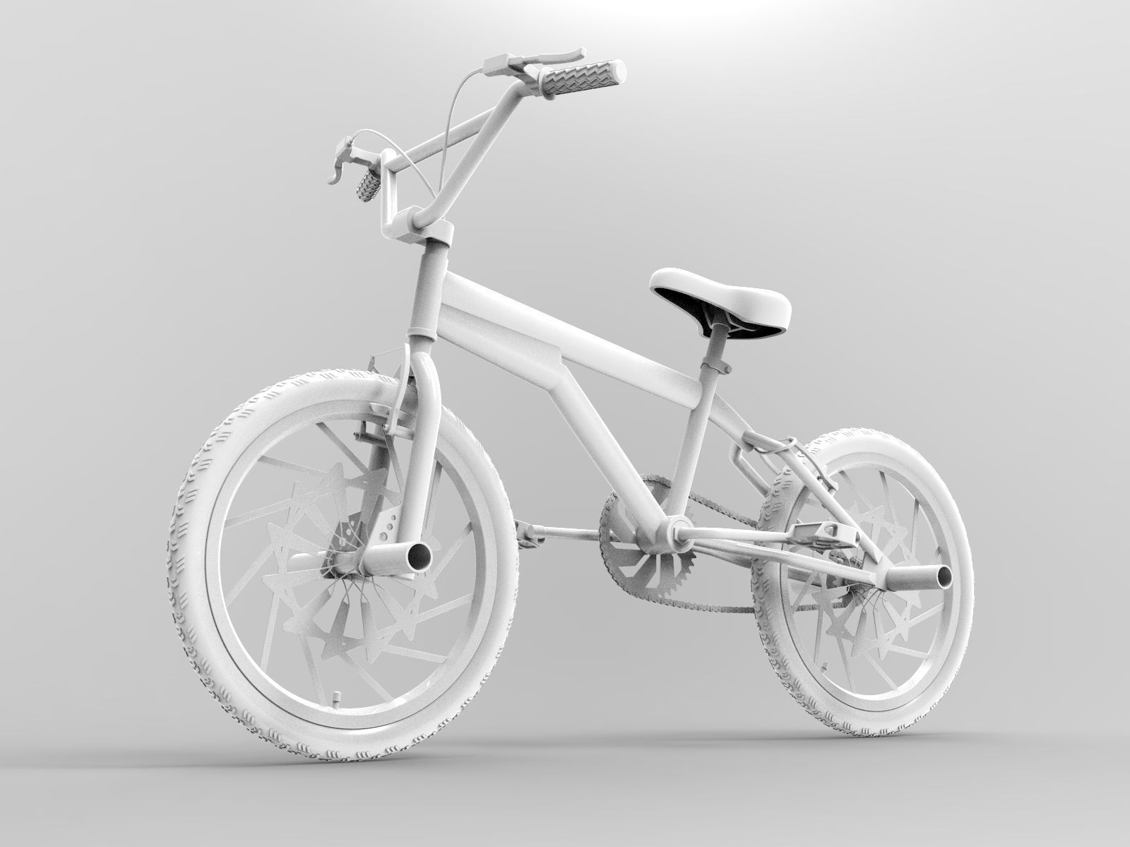 BMX Bike 3D model_5