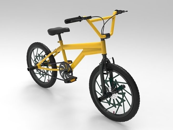 BMX Bike 3D model