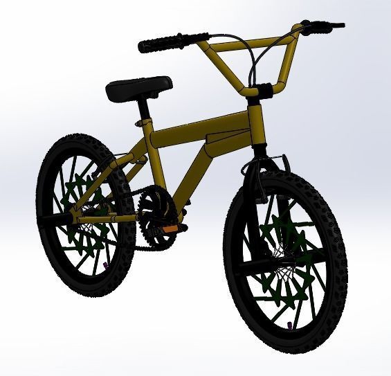 BMX Bike 3D model_32