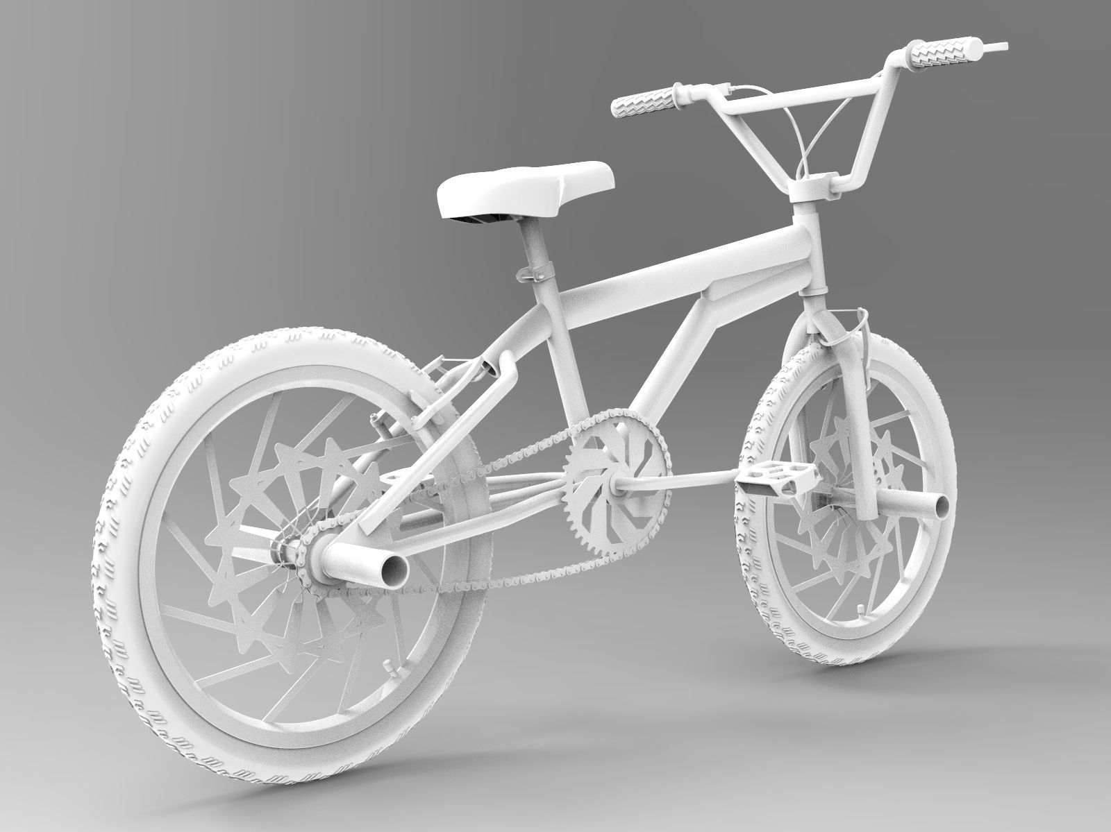 BMX Bike 3D model_3