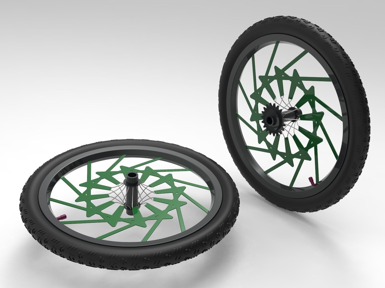 BMX Bike 3D model_24