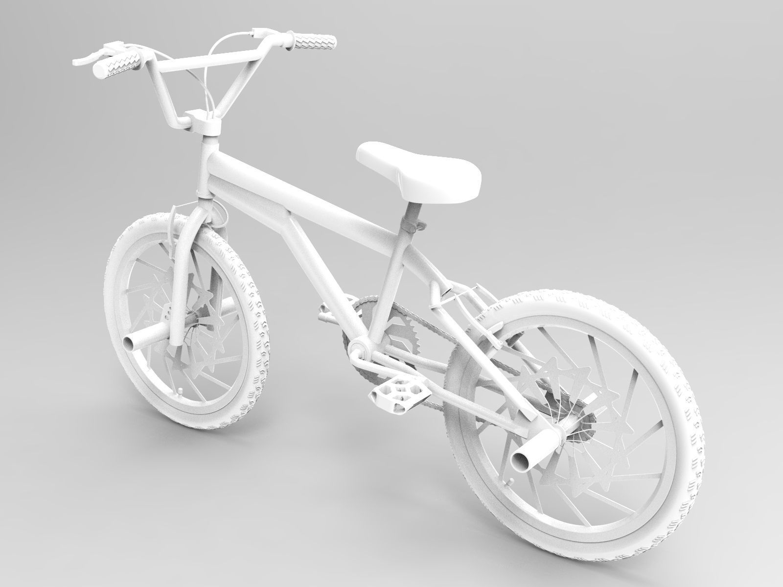 BMX Bike 3D model_7