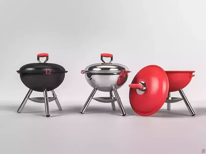 Grill bbq 3D model