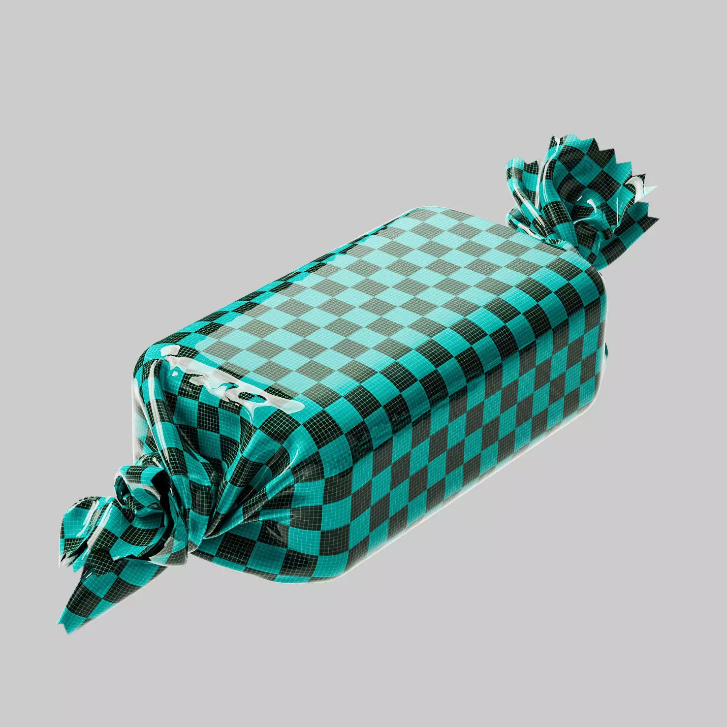 Candy Wrap 3D model_0