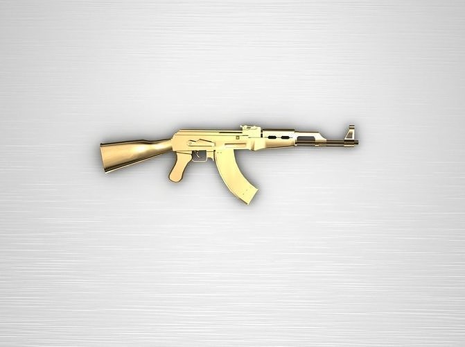 AK 74  pendant  3D print model