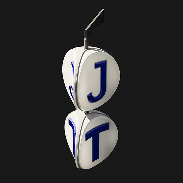 Stockholm Tunnelbana and Pendeltag sign 3D model_6