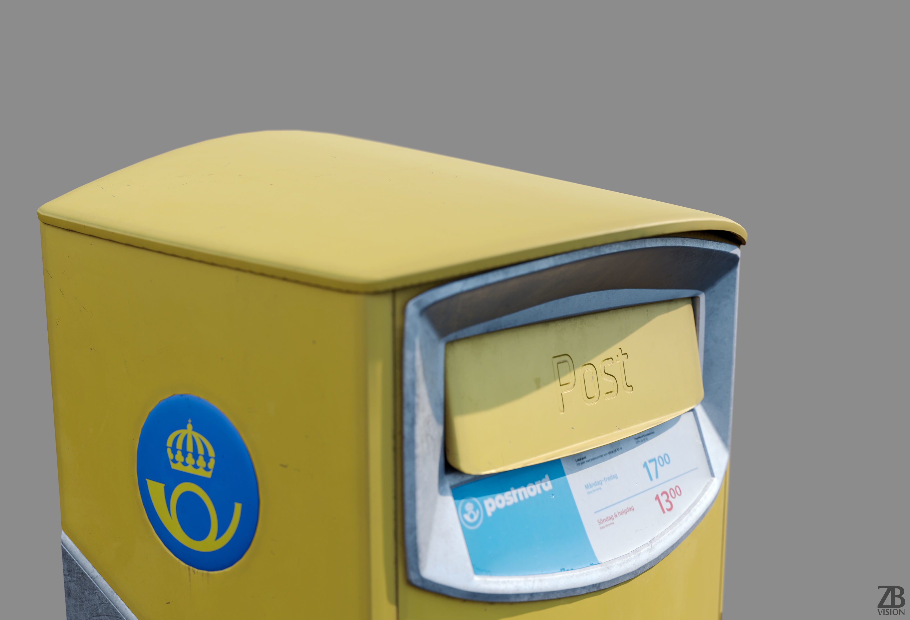 Postnord Mailbox 3D model_8