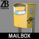 Postnord Mailbox 3D model_10