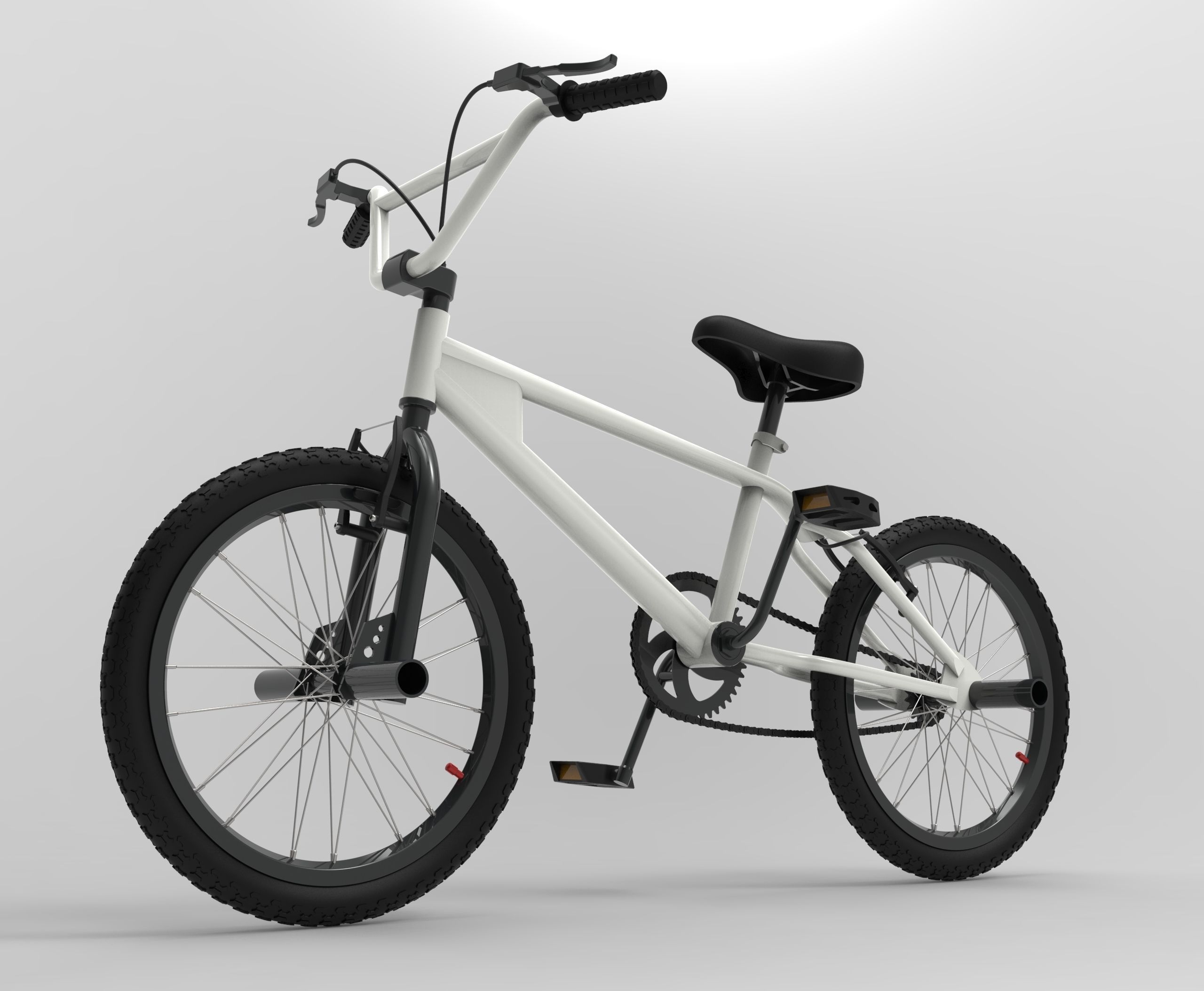 3 BMX Bikes 3D Model Collection_7