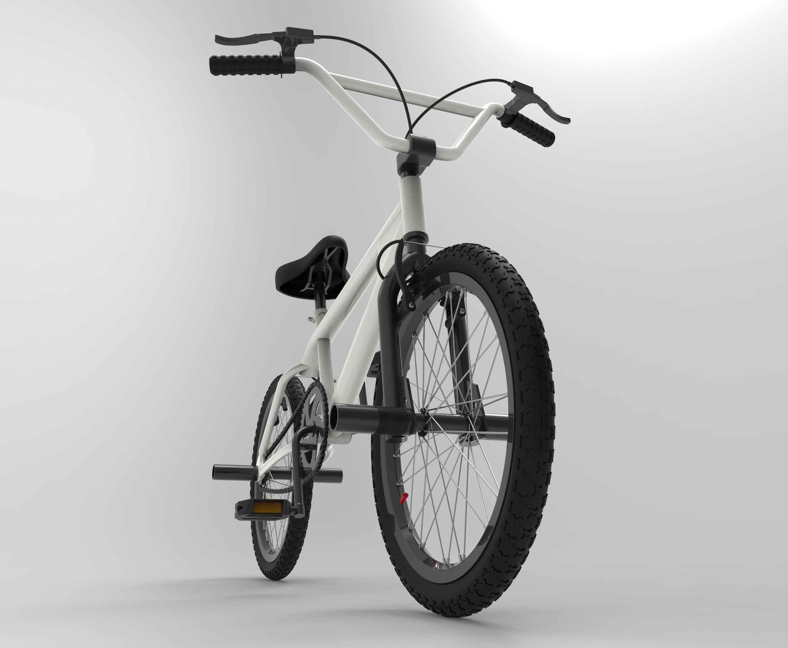 3 BMX Bikes 3D Model Collection_13