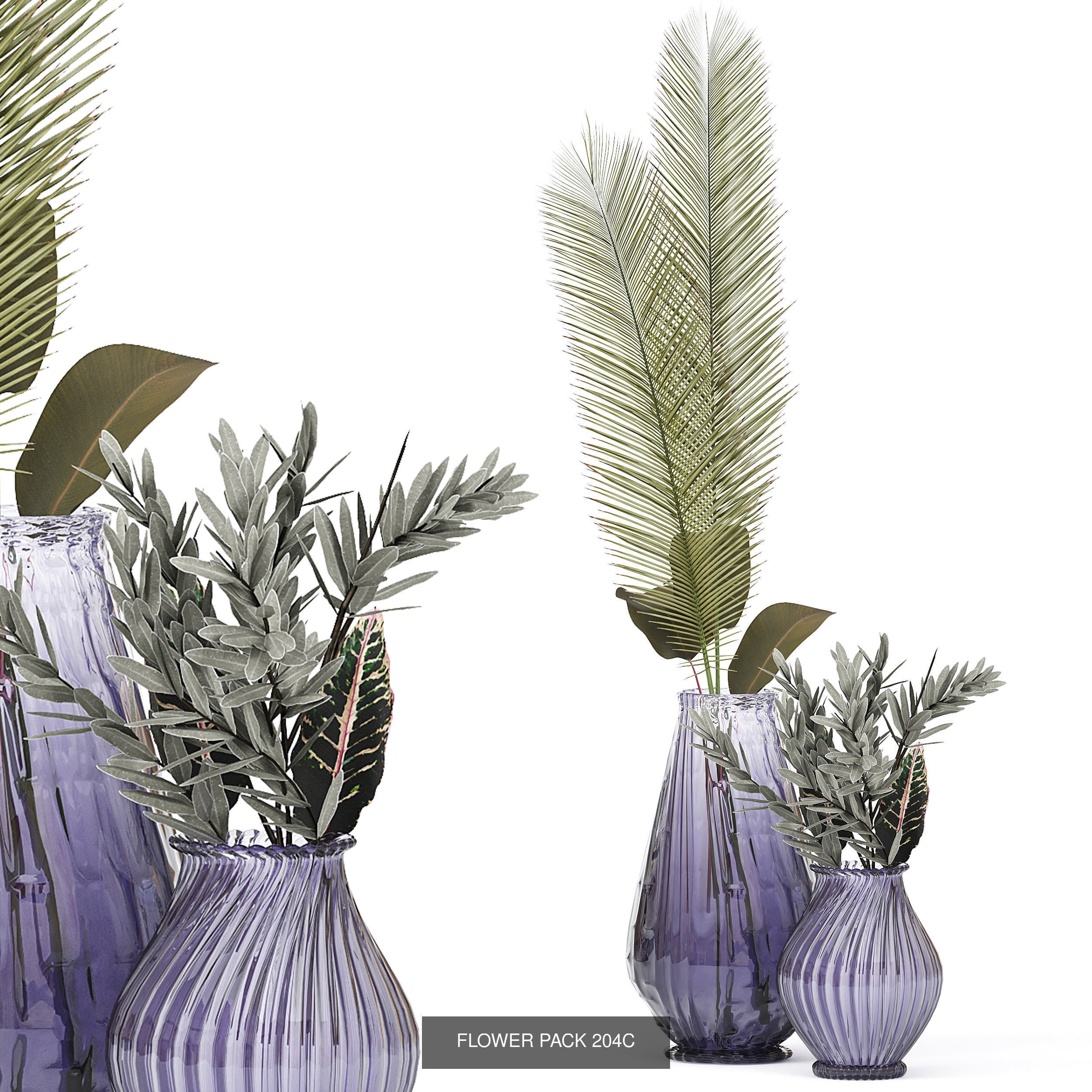 Flowers in vases collection _15