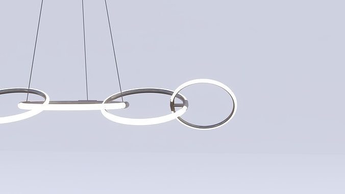 Unity Pendant Lamp 3D model