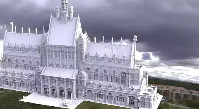 Country Mansion Horror themed