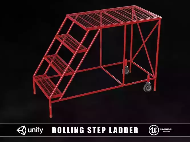 Rolling Step Ladder