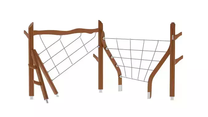 Lappset Trolls Climbing Track 3D model