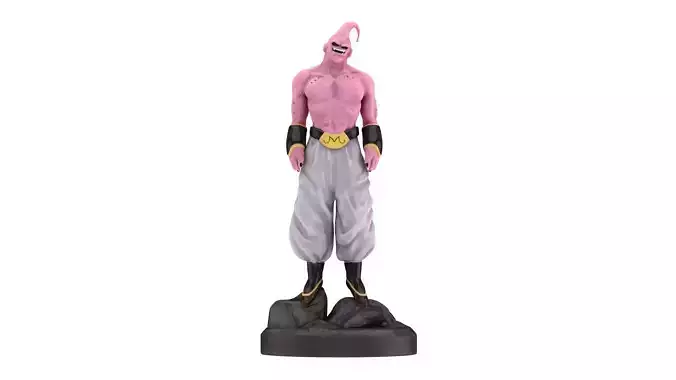Majin Buu Thin Low-poly 3D model
